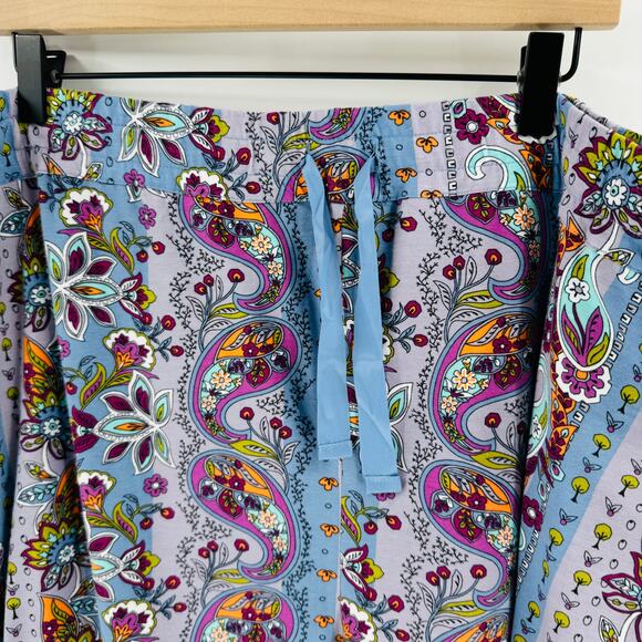 Vera Bradley Floral Blue Pajama Pants - Picture 8 of 9